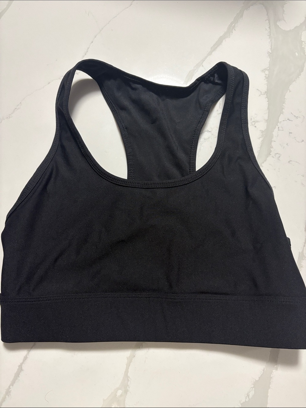 Fabletics Black Racerback Sports Bra